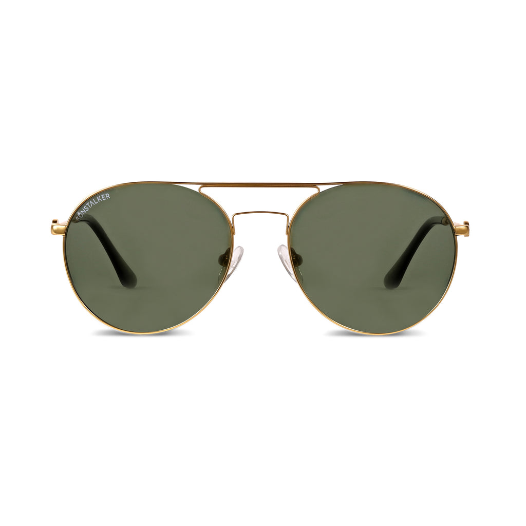 This is a stylish, oversized, aviator-style frame, finished with brilliant polarized TAC lenses. This frame delivers epic crystal clear vision fit for every adventure and provides an impressive 400UV protection.